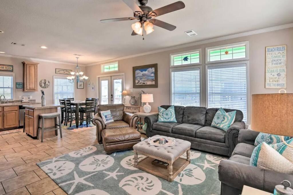 Coastal Heaven - Crystal Beach Relaxing Beach Home Bolivar Peninsula Экстерьер фото