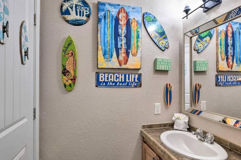 Coastal Heaven - Crystal Beach Relaxing Beach Home Bolivar Peninsula Экстерьер фото