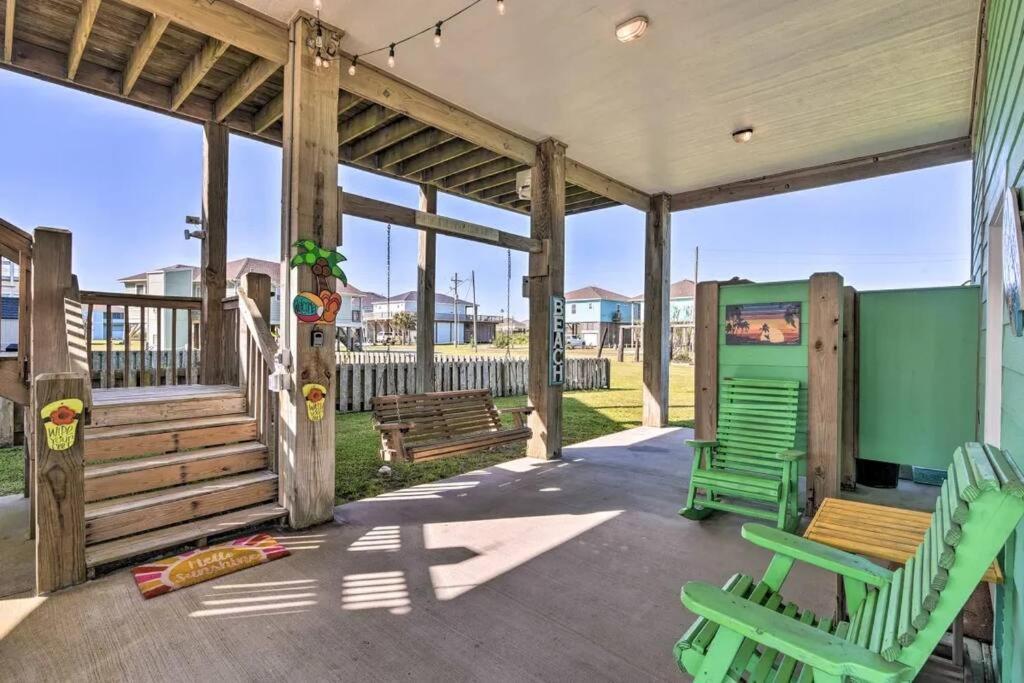 Coastal Heaven - Crystal Beach Relaxing Beach Home Bolivar Peninsula Экстерьер фото
