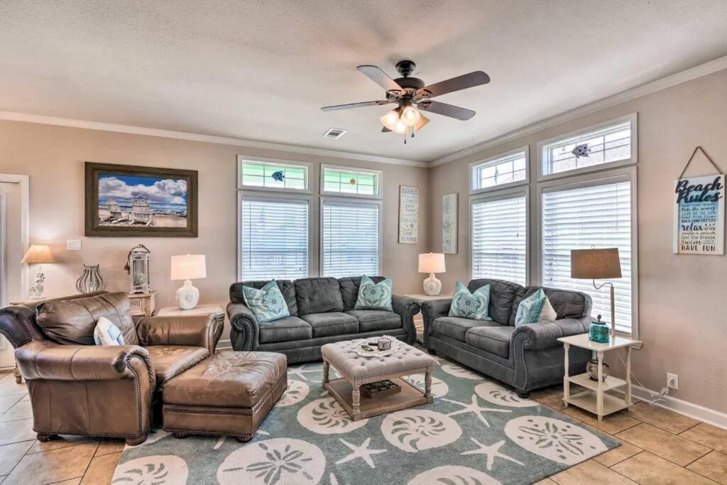 Coastal Heaven - Crystal Beach Relaxing Beach Home Bolivar Peninsula Экстерьер фото